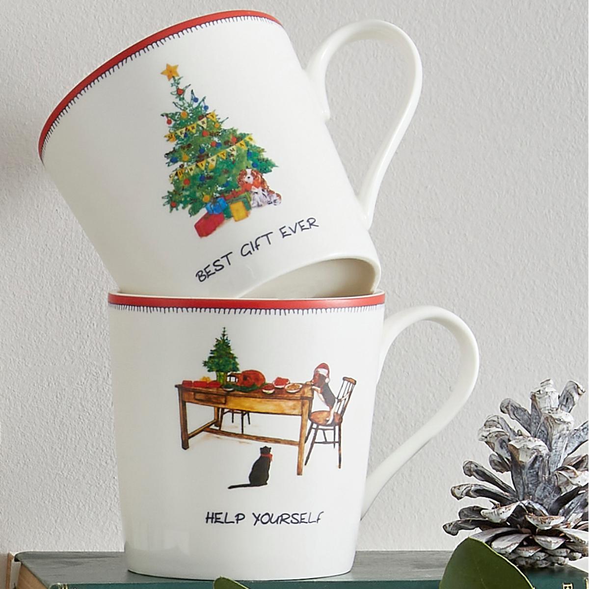 Kit Kemp Doodles Best Gift Ever Mug image number null